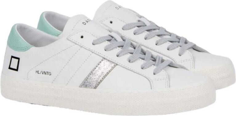 D.a.t.e. Vintage Hill Low Witte Tiffany Sneakers White Dames