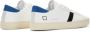 D.a.t.e. Wit Blauw Leren Lage Sneaker White Heren - Thumbnail 2