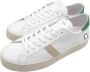 D.a.t.e. Wit Groen Hill Calf Sneakers White Heren - Thumbnail 3