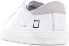 D.a.t.e. Wit Suède Rubberen Zool Sneakers White Heren