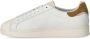 D.a.t.e. Witte Bruine Sneaker met Suède Inzet White - Thumbnail 3