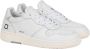 D.a.t.e. Witte Court Sneakers Geperforeerd Logo White Dames - Thumbnail 14