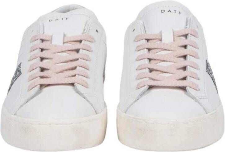 D.a.t.e. Witte en beige Hill Low sneakers White Dames