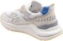 D.a.t.e. Witte en blauwe hardloopsneakers - Thumbnail 3