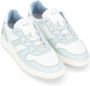 D.a.t.e. Witte en Hemelsblauwe Leren Sneaker Multicolor Dames - Thumbnail 4