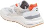 D.a.t.e. Witte en koraalsportsneakers - Thumbnail 3