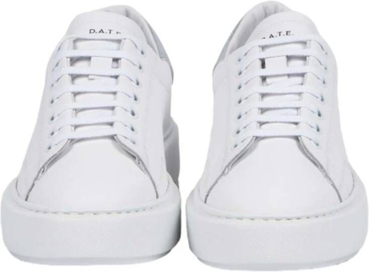 D.a.t.e. Witte en Zilveren Sfera Sneakers White Dames