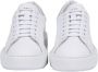 D.a.t.e. Witte-Zilver Leren Sneakers voor Vrouwen White Dames - Thumbnail 16