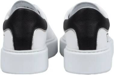 D.a.t.e. Witte en Zwarte Sfera Sneakers Wit Dames