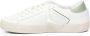 D.a.t.e. Witte Groene Leren Sneakers - Thumbnail 2