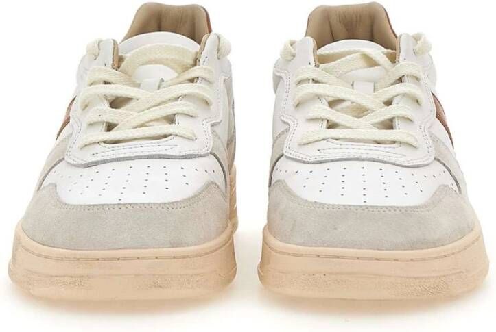 D.a.t.e. Witte Heren Sneakers White Heren