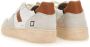 D.a.t.e. Logo Zijkant Suède Rubberen Zool Sneakers Brown Heren - Thumbnail 5