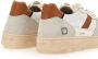 D.a.t.e. Logo Zijkant Suède Rubberen Zool Sneakers Brown Heren - Thumbnail 8