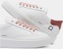 D.a.t.e. Wit-Roze Sfera Patent Leren Sneakers met Veters White Dames - Thumbnail 9