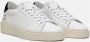 D.a.t.e. Witte Lage Sneakers van Leer met Geëmbosseerde Details White Heren - Thumbnail 8