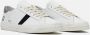 D.a.t.e. Witte Lage Sneakers van Leer met Geëmbosteerd Logo White Heren - Thumbnail 9