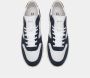 D.a.t.e. Witte Leren Blauwe Suède Sneaker White Heren - Thumbnail 3