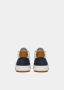 D.a.t.e. Witte Leren Blauwe Suède Sneaker White Heren - Thumbnail 4
