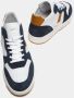 D.a.t.e. Witte Leren Blauwe Suède Sneaker White Heren - Thumbnail 5