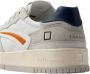 D.A.T.E Lage Sneakers Heren Torneo Maat: 42 Materiaal: Leer Kleur: Wit - Thumbnail 5