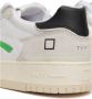 D.a.t.e. Witte Leren en Suède Lage Sneakers Multicolor Heren - Thumbnail 4