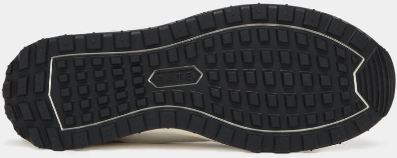 D.a.t.e. Witte Leren en Suède Sneakers White Heren