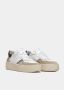 D.a.t.e. Witte Leren Lage Sneaker Multicolor Dames - Thumbnail 2
