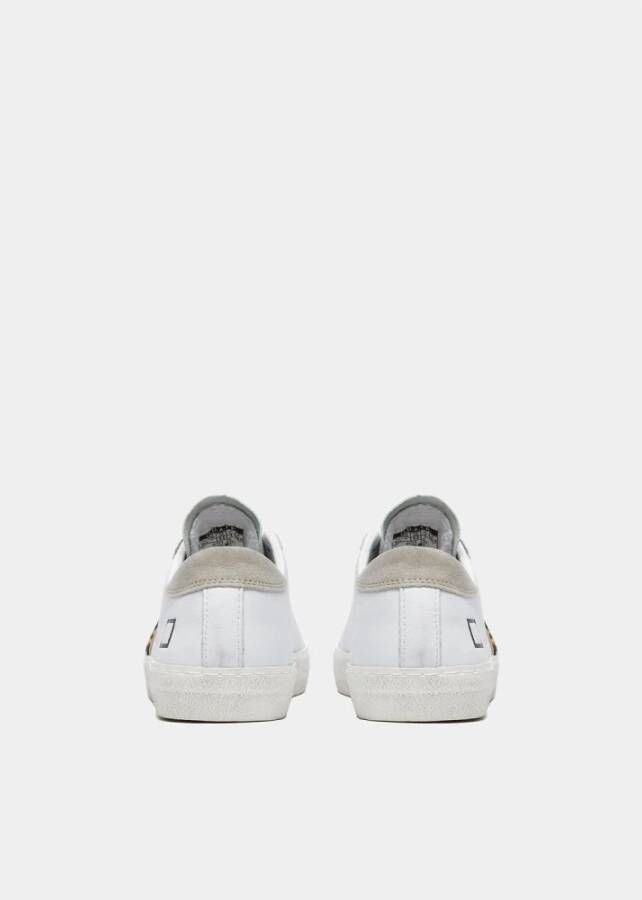 D.a.t.e. Witte Leren Lage Sneaker White Dames