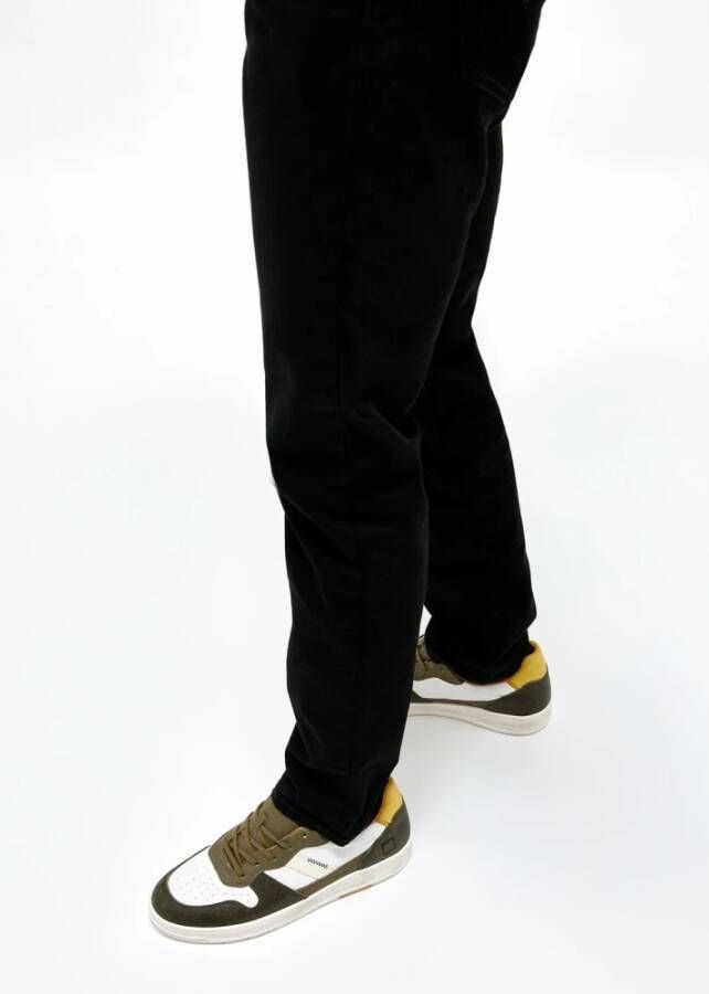 D.a.t.e. Witte leren lage sneakers