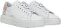 D.a.t.e. Wit-Roze Kalf Sneaker voor Vrouwen White Dames - Thumbnail 3