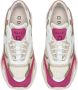 D.a.t.e. Witte leren sneaker met fuchsia details Multicolor Dames - Thumbnail 5