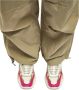 D.a.t.e. Witte leren sneaker met fuchsia details Multicolor Dames - Thumbnail 6