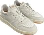 D.a.t.e. Witte leren sneaker met verhoogde binnenzool White Dames - Thumbnail 4