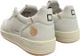 D.a.t.e. Witte leren sneaker met verhoogde binnenzool White Dames - Thumbnail 5