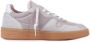 D.a.t.e. Witte Leren Sneakers Logo Rubberen Zool White Heren - Thumbnail 5