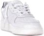 D.a.t.e. Witte Leren Sneakers Logo Zijkant White Heren - Thumbnail 5
