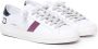 D.a.t.e. Witte leren sneakers met gebarsten details White Dames - Thumbnail 3
