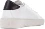 D.a.t.e. Witte leren sneakers met geperforeerde details White Heren - Thumbnail 3