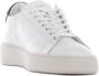 D.a.t.e. Witte leren sneakers met geperforeerde details White Heren - Thumbnail 5