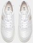 D.a.t.e. Witte Sneakers met Vetersluiting en Leren Details White Dames - Thumbnail 9