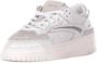 D.a.t.e. Witte Leren Sneakers met Logo - Thumbnail 2