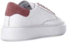 D.a.t.e. Witte Leren Sneakers met Logo White Dames