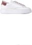 D.a.t.e. Wit-Roze Sfera Patent Leren Sneakers met Veters White Dames - Thumbnail 12