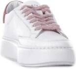 D.a.t.e. Witte Leren Sneakers met Logo White Dames