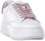 D.a.t.e. Wit-Roze Sfera Patent Leren Sneakers met Veters White Dames - Thumbnail 13