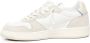 D.a.t.e. Beige Suède Sneakers met Blauwe Details - Thumbnail 2