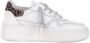 D.a.t.e. Witte leren sneakers met zijlogo White Heren - Thumbnail 5