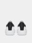 D.a.t.e. Witte Leren Sneakers met Zwarte Hieleninzet White Dames - Thumbnail 14