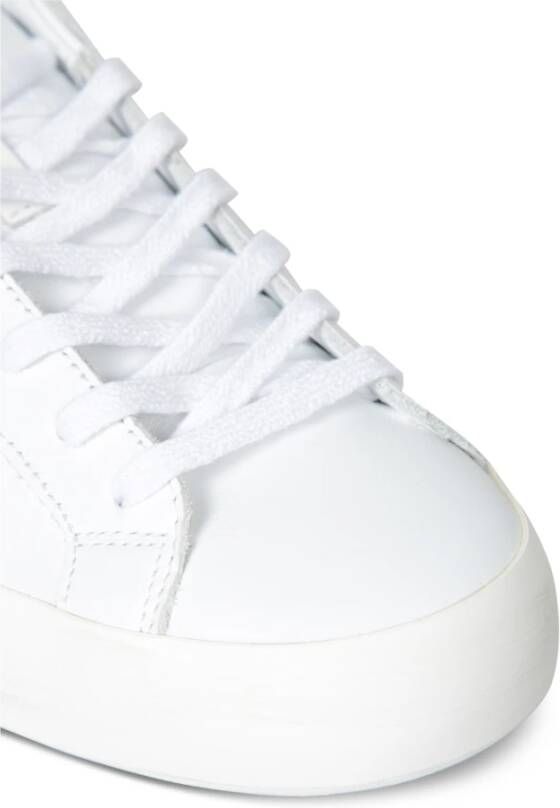 D.a.t.e. Witte Leren Sneakers Moderne Stijl