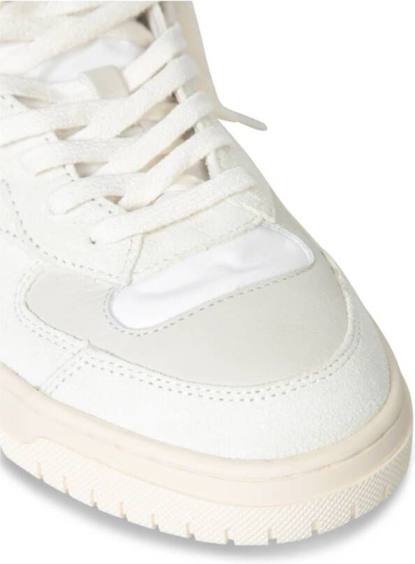 D.a.t.e. Witte Leren Sneakers Stijlvol Comfort